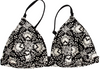 ZIMMERMANN. NEW. NWOT. Black Nylon/Elastane Printed Top