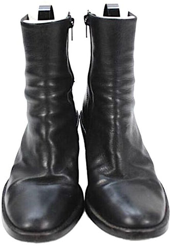 Ann Demeulemeester BELGIUM. Viscose Black Straight Leg Pants