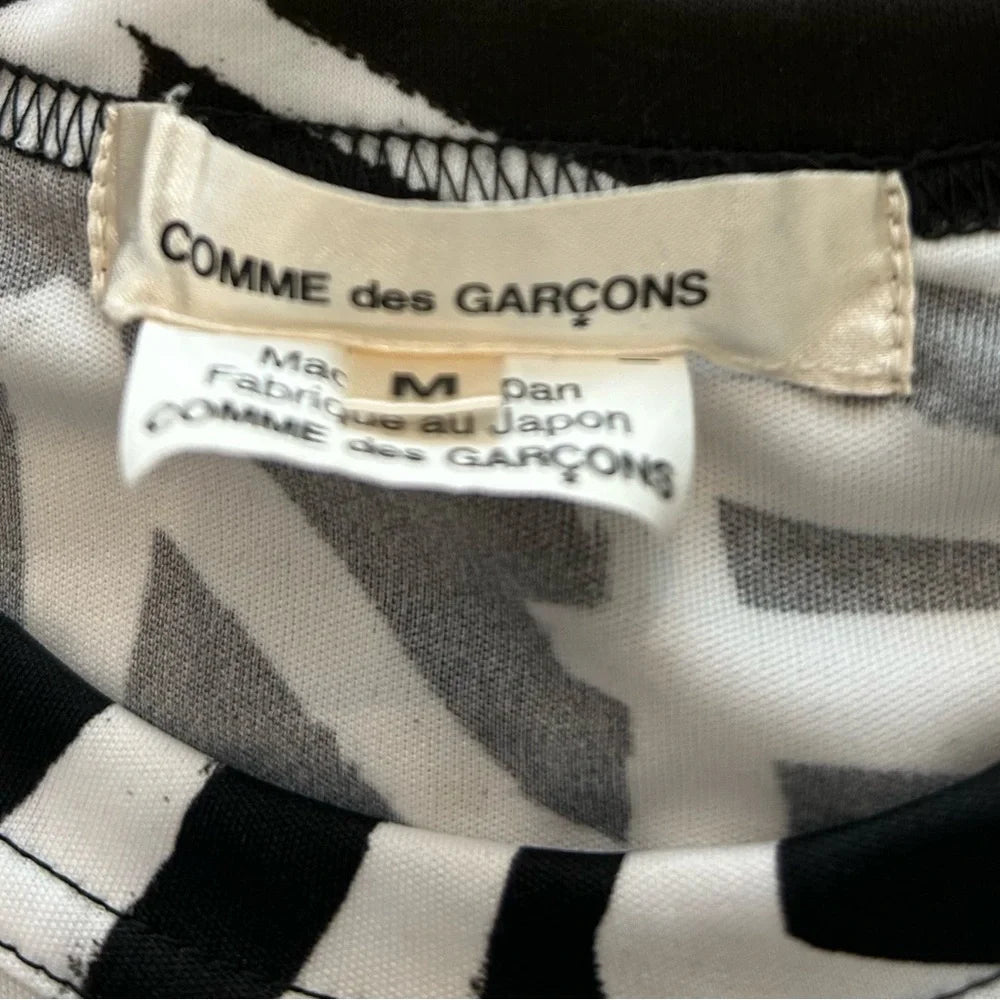 Comme des Garçons Japan. Graffiti Graphic Printed Long Sleeve Shirt