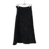 YOHJI YAMAMOTO JAPAN. COLLECTIONS. GRAY Tweed Button Snap Intentional Unfinished Hem