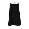YOHJI YAMAMOTO JAPAN. COLLECTIONS. GRAY Tweed Button Snap Intentional Unfinished Hem