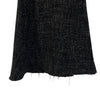 YOHJI YAMAMOTO JAPAN. COLLECTIONS. GRAY Tweed Button Snap Intentional Unfinished Hem