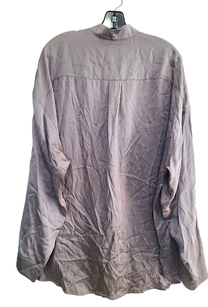 Haider Ackermann Belgium. (Tom Ford Designer) Gray Silk Long Tunic/Shirt