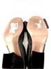 Marni Italy. Metallic Silver Block Heels/Bow Details   SZ 37
