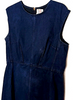Lanvin PARIS.  Acne Blue Denim Fit Flare Dress Belt