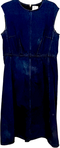 Nili Lotan NY. V-Neck Solid Cami Dress