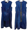 Lanvin PARIS.  Acne Blue Denim Fit Flare Dress Belt