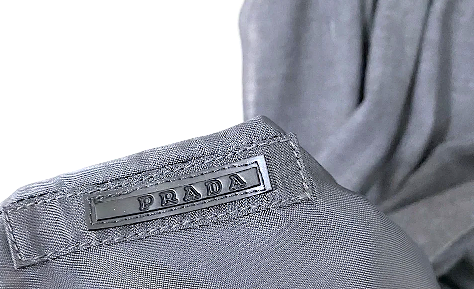 Prada ITALY. Grey Wool Button Down Sleeveless Shirtdress