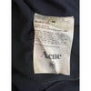 ACNE STUDIOS STOCKHOLM. Dark Navy Blue Pim Jersey Midi Dress