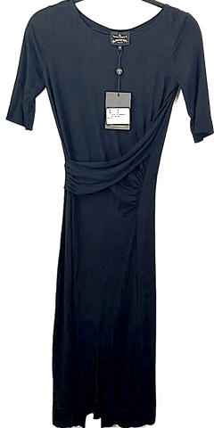 Nili Lotan NY. V-Neck Solid Cami Dress