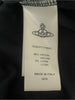 VIVIENNE WESTWOOD UK. ANGLOMANIA. Midnight Blue Draped Asymmetrical Dress