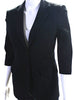 The Row NY. Black 3/4 Sleeve Collared Button Down 2 Pocket Lined  Blazer S