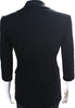 The Row NY. Black 3/4 Sleeve Collared Button Down 2 Pocket Lined  Blazer S