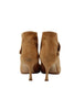 Manolo Blahnik PARIS. Camel Suede Leather Pointed Toe Ankle BootsSize 40