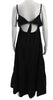 Xirena LA. Black Cotton Spaghetti Strap Sleeveless Maxi Dress
