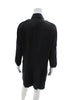 Rag & Bone NY. Black Silk Long Slevee Button Up Shirt Dress