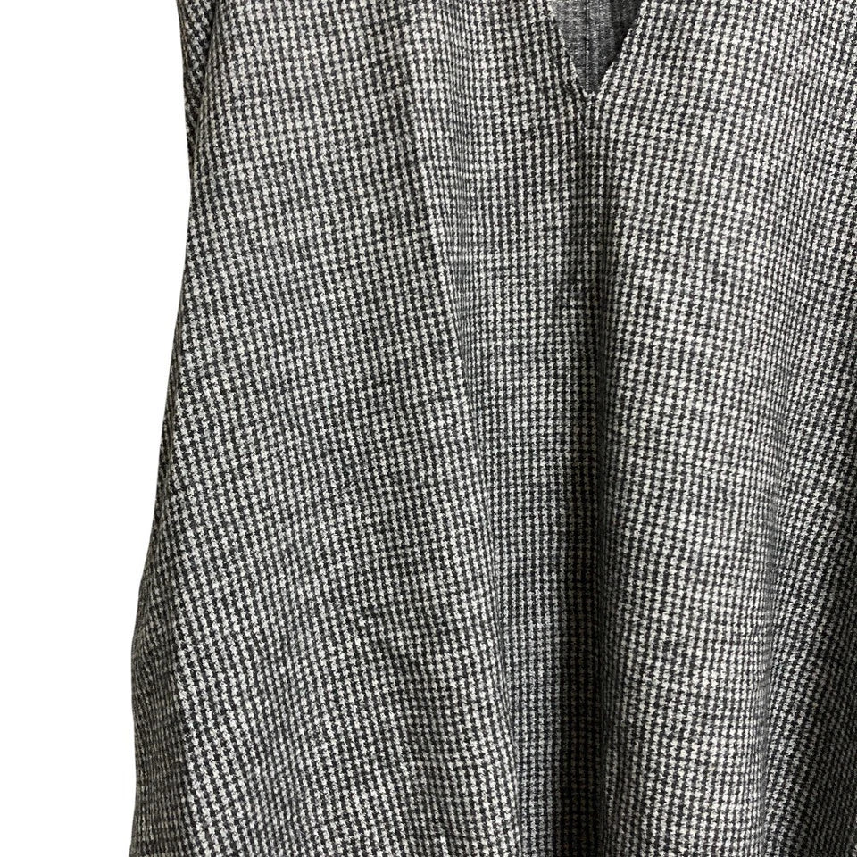 UNITED ARROWS JAPAN.  Gray Houndstooth Dress