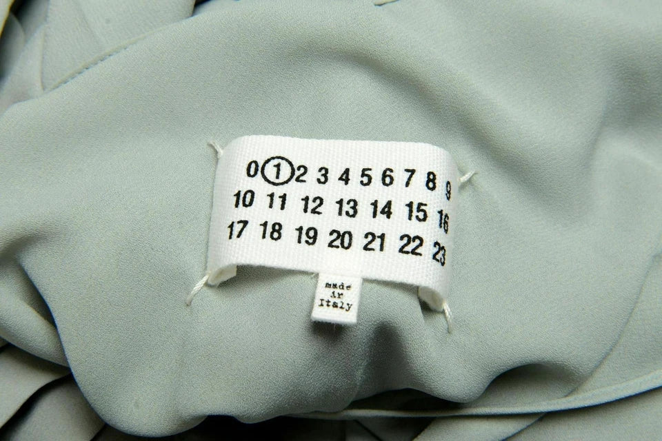 Maison Margiela Paris. NEW. NWOT. Aqua Green Sleeveless Sheath Dress