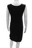 Rag & Bone NY. Black Cotton  Sleeveless Round Neck Tan Mini Dress