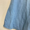 NOBLE JAPAN. NEW W/TAG Blue Wrap-Style Flared Skirt