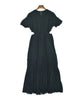 Ray Beams JAPAN. NEW. Black Cotton Accented Dress