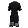 Fendi Italy. Vintage Black Acetate Rayon Dress