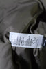 Doma Italy. Olive Green Leather Collared Long Sleeved Motorcycle Jacket