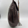 MICHIAMO JAPAN. Brown Lambskin Leather Shoulder Bag Hand Bag w/Shoulder Strap
