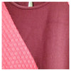 Alexander McQueen UK. Sarah Burton Designer. Textured Red/Black Rayon Fabric Geometric Sleeveless Dress