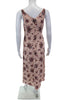 Liberty Of London R13 Floral V-Neck Sleeveless Midi Slip Dress
