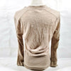 Hermes Paris. Beiges/Grays Cashmere/Silk Cardigan Style Top