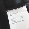 UNITED TOKYO JAPAN Black Side Slit Long Knit Dress