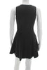 Rag & Bone NY Black Sleeveless Zip Round Neck Mini Dress