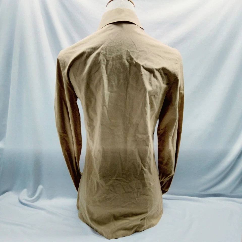 Bottega Veneta ITALY. Brown Cotton/Rayon Blend Top