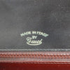 Gucci Italy. Vintage Black Leather Shoulder Bag / Hand Bag