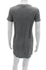 Rag & Bone NY. Grey Textured Tee Shirt Dress