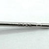Vintage Jewelry London Estate Platinum Natural Diamond 0.533ct Pierced Earrings Platinum