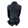 Burberry UK. Black Cotton Trench Style Coat