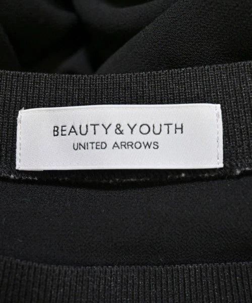 BEAUTY&YOUTH UNITED ARROWS JAPAN. Black Semi-Sheer Dress