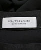 BEAUTY&YOUTH UNITED ARROWS JAPAN. Black Semi-Sheer Dress