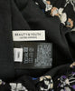 BEAUTY&YOUTH UNITED ARROWS JAPAN. Black Floral Cotton Blend Long/Maxi Length Skirt