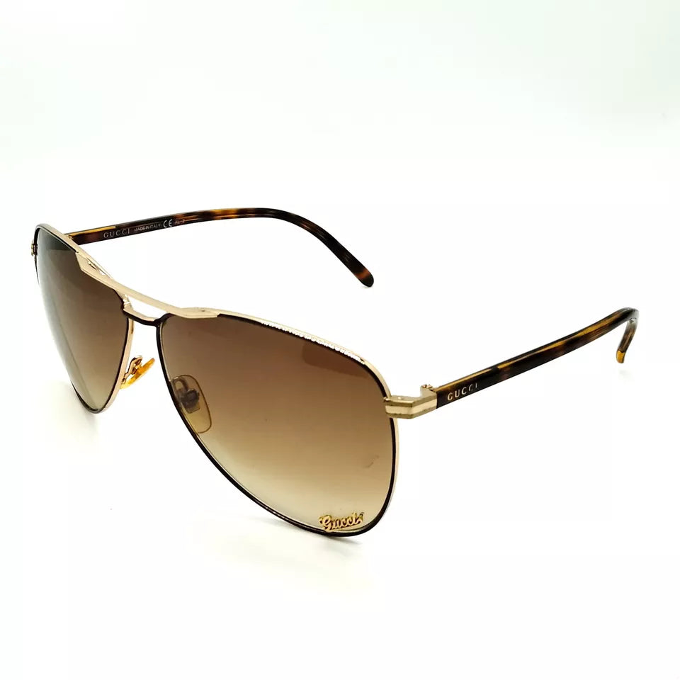 Gucci Italy. Vintage Acetate/Metal Sunglasses Sold Separately in Store Only