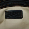 KITAMURA JAPAN. BLACK PEBBLED LEATHER SHOULDER BAG / HAND BAG
