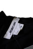Helmut Lang NY. Black Textured Viscose Sleeveless Scoop Neck Tank Blouse