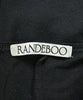 RANDEBOO JAPAN. Black Cotton/Viscose Dress