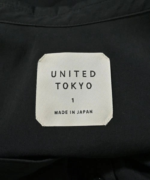 UNITED TOKYO JAPAN. Black Long Sleeves Shirt Dress