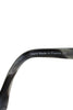 Morgenthal Frederics NYC. Black Carmenita 48MM 20MM DarkLenses Sunglasses