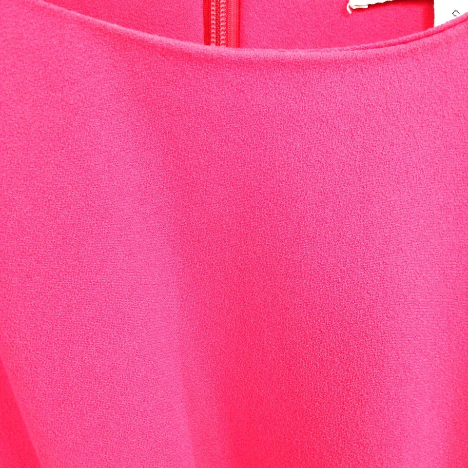 Christian Dior Paris. Vintage Red Silk Blend Dress