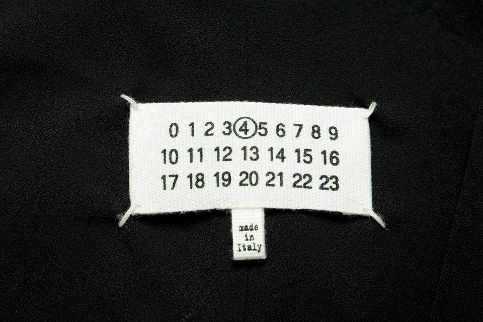 Maison Margiela Paris. NEW. Black  V-Neck Sleeveless Maxi Dress