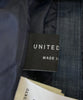 UNITED TOKYO Japan. Indigo Cotton Blend Belted Dres